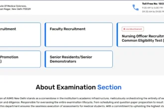 Nursing Officer Recruitment Common Eligibility Test (NORCET) 8 2025