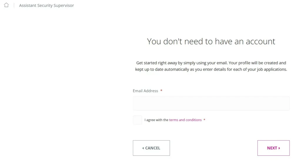 Register an Account using your email.